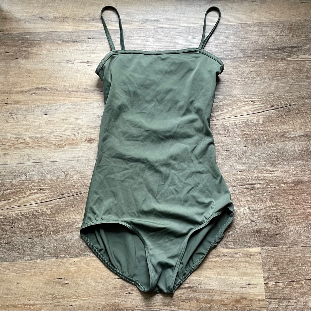 Balera olive leotard